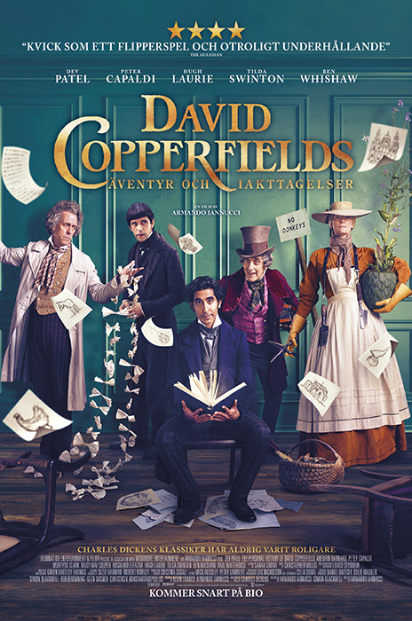 Omslag till filmen: The Personal History of David Copperfield